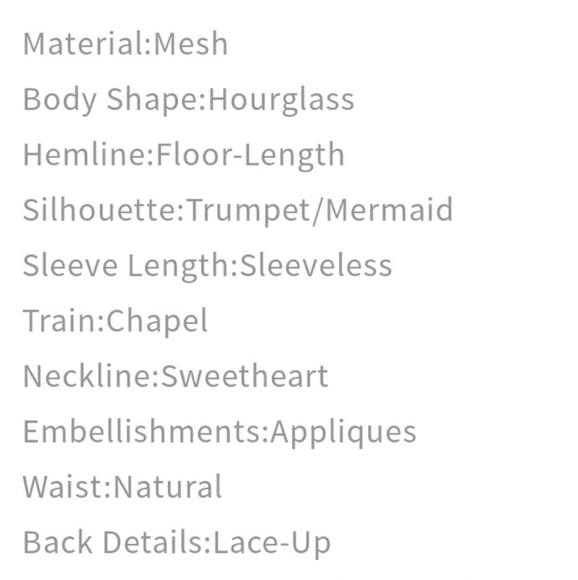 SOLD...Wedding gown - Picture 5 of 8